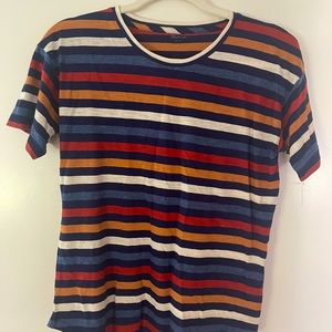 Striped Madewell t-shirt. Never worn.
